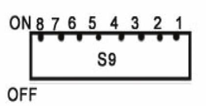 8位撥碼開關(guān)的使用方法